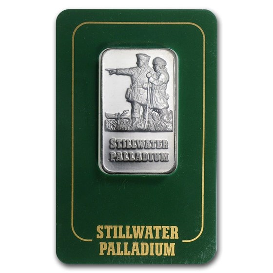 1 oz Palladium Bar - Johnson Matthey Lewis & Clark (In Assay) 1 oz Palladium Bar - Johnson Matthey Lewis & Clark (In Assay)